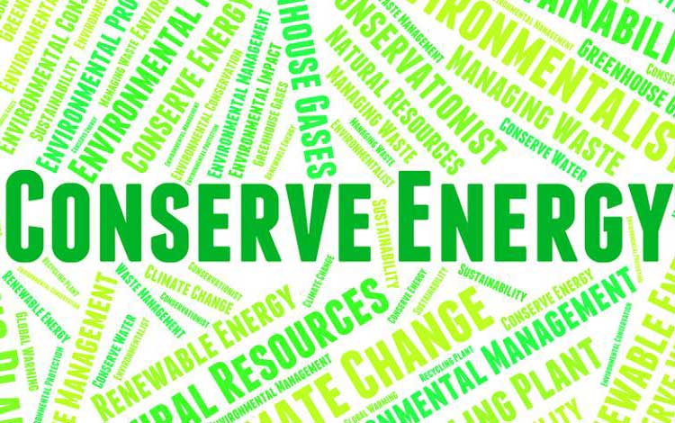 conserve energy banner